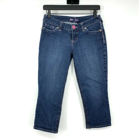Guess Denim - Vintage Guess Jeans Womens Size 27 Blue Denim Capri Crop Low Rise